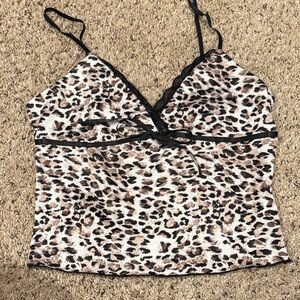 Leopard Print Women's Top